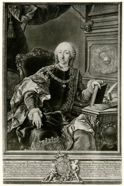 Wenzel Anton, Prince of Kaunitz by German School