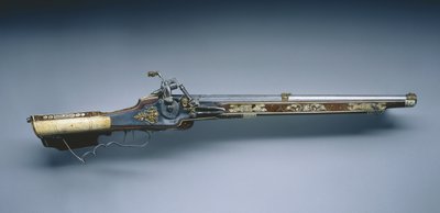 Wheel-Lock Rifle, 1618 by German School