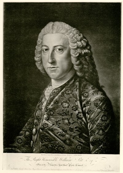 William Pitt the Elder by German School