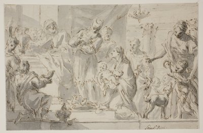 The Presentation in the Temple by Gerolamo Brusaferro