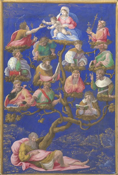 The Tree of Jesse by Gerolamo Genga