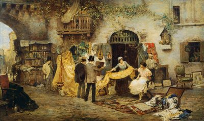 The Antique Dealer by Gerolamo Induno