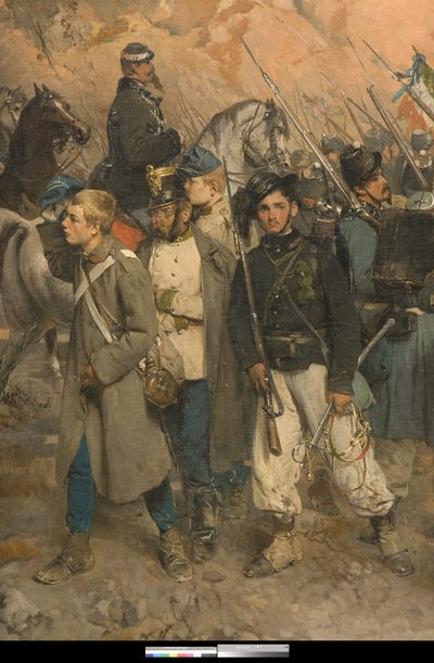 The Fall of Palestro, 30 May 1859 by Gerolamo Induno