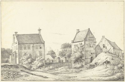 The House Vroonestein near Jutphaas by Gerrit Lamberts