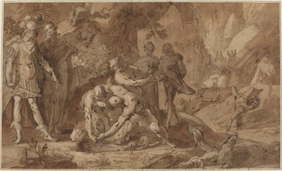 Odysseus and Teiresias by Gerrit Pietersz Sweelinck