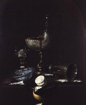 Still Life with Nautilus Shell Cup by Gerrit Willemsz. Heda