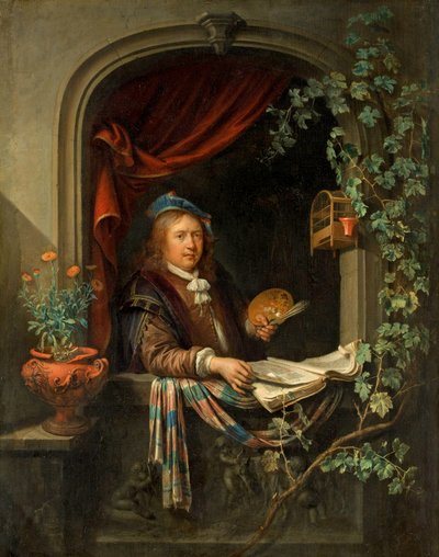 Self Portrait by Gerrit Dou