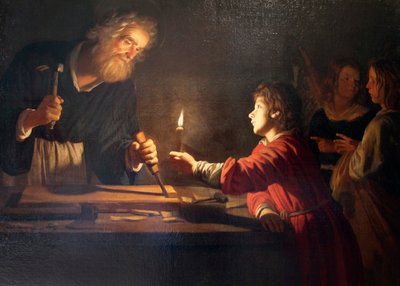 Childhood of Christ, c. 1620 by Gerrit van Honthorst