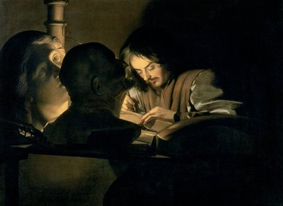 The Artist at Work by Gerrit van Honthorst