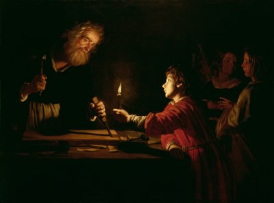 The Childhood of Christ by Gerrit van Honthorst