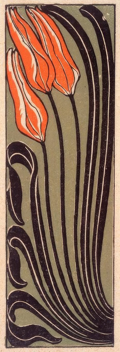 Tulip Ornament by Gertrud Kleinhempel