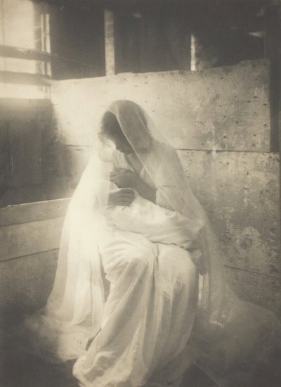 The Manger by Gertrude Käsebier