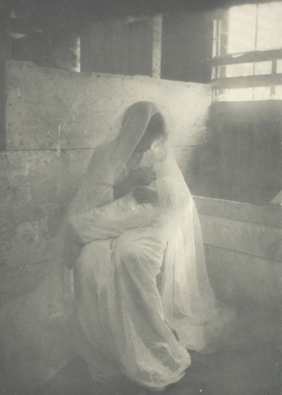 The Manger, 1899 by Gertrude Käsebier