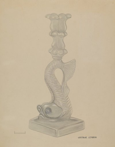 Candlestick by Gertrude Lemberg