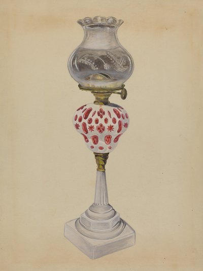 Lamp, c. 1936 by Gertrude Lemberg