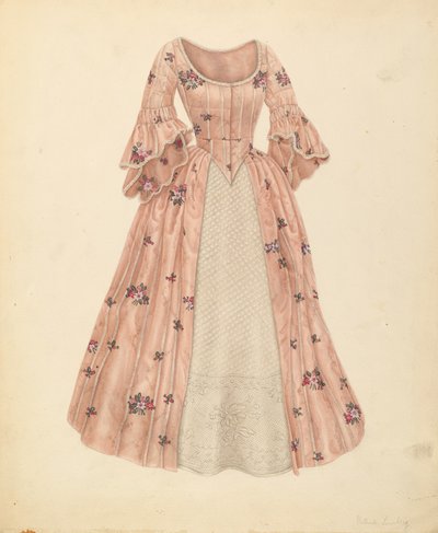 Petticoat Dress by Gertrude Lemberg