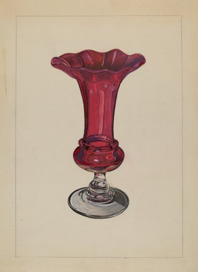 Vase, 1935-1942 by Gertrude Lemberg