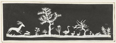 Row with Animals and Plants by Gesina ter Borch