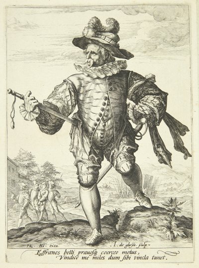 The Military Policeman by Gheyn, Jacques II de
