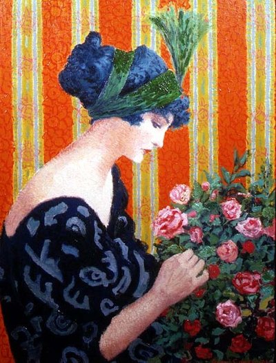 The Bouquet by Ghisbert Combaz