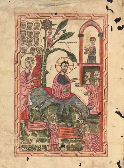 The Entry into Jerusalem by Ghoukas