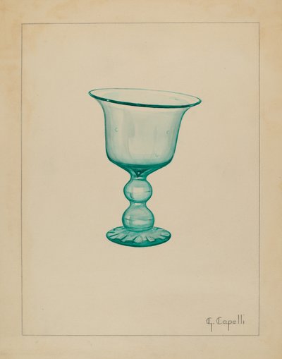 Goblet by Giacinto Capelli