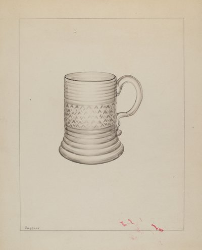 Mug, c. 1937 by Giacinto Capelli