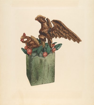 Squirrel and Eagle by Giacinto Capelli