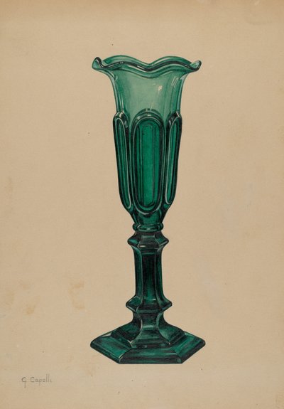 Vase by Giacinto Capelli