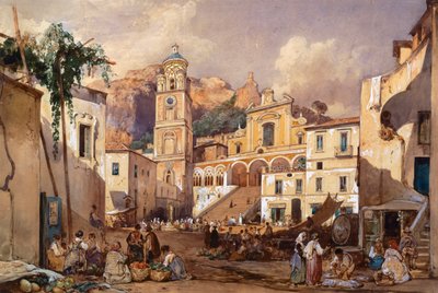 Amalfi Cathedral by Giacinto Gigante