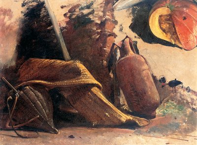Still Life with Pumpkin by Giacinto Gigante