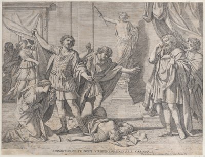 The Death of Virginia by Giacinto Gimignani