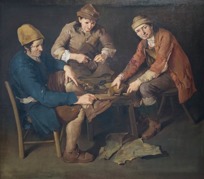 The cobblers by Giacomo (1698 1767) Ceruti