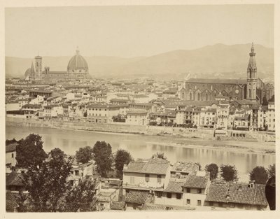 Florence. Panorama by Giacomo Brogi