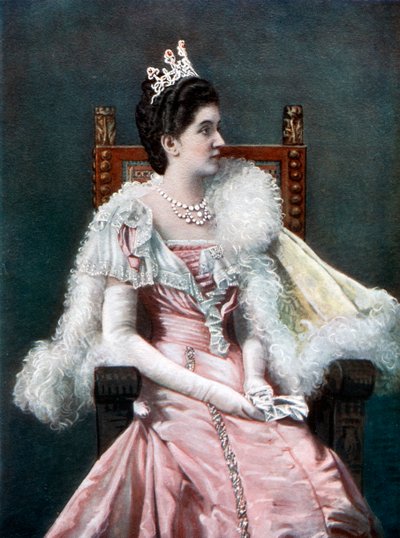 Queen Elena of Italy, Late 19th Century by Giacomo Brogi