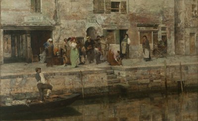 Traveling Musicians by Giacomo Favretto