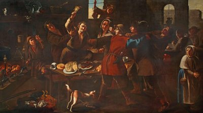 The Brawl by Giacomo Francesco Cipper