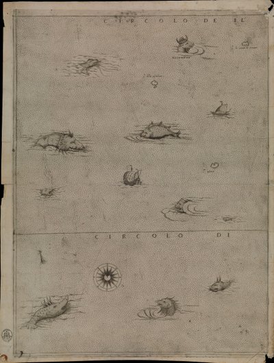 Map of Africa by Giacomo Gastaldi