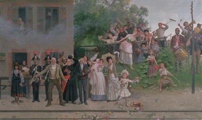 The Passing of the King by Giacomo Mantegazza
