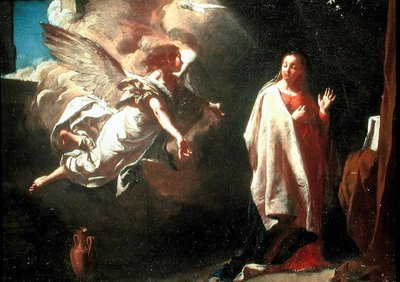 The Annunciation by Giambattista Piazzetta