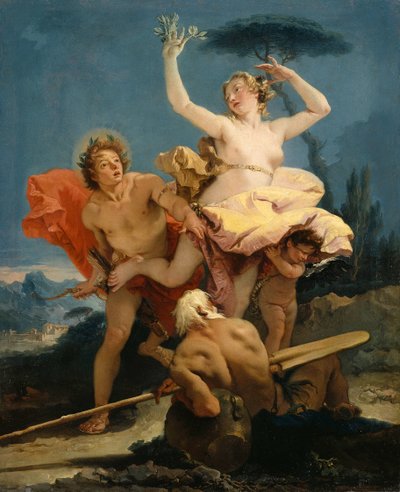 Apollo and Daphne by Giambattista Tiepolo