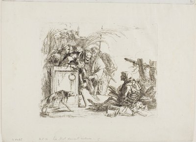 Death Giving Audience, from Capricci by Giambattista Tiepolo