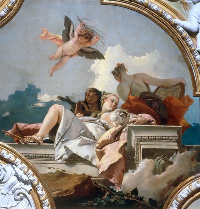 Penance, humility and truth by Giambattista Tiepolo