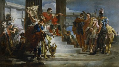 Scipio Africanus Freeing Massiva by Giambattista Tiepolo