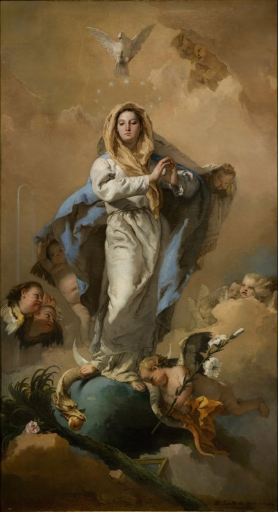 The Immaculate Conception of the Virgin, 1767-1768 by Giambattista Tiepolo