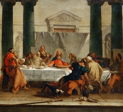 The Last Supper by Giambattista Tiepolo
