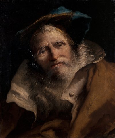 Philosopher Portrait by Giambattista & Tiepolo Giandomenico (1727 1804) Tiepolo