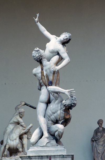 The Rape of the Sabine Women by Giambologna