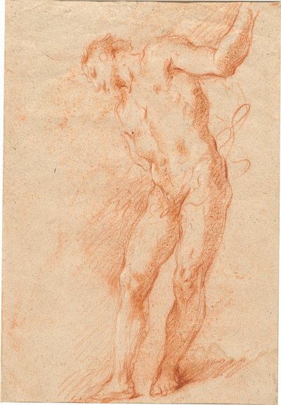 Male Nude by Gian Antonio Guardi