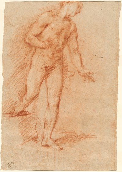 Male Nude by Gian Antonio Guardi